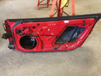 07 CHEVROLET CORVETTE Z06 C6 RIGHT PASSENGER DOOR SHELL RED 05-13