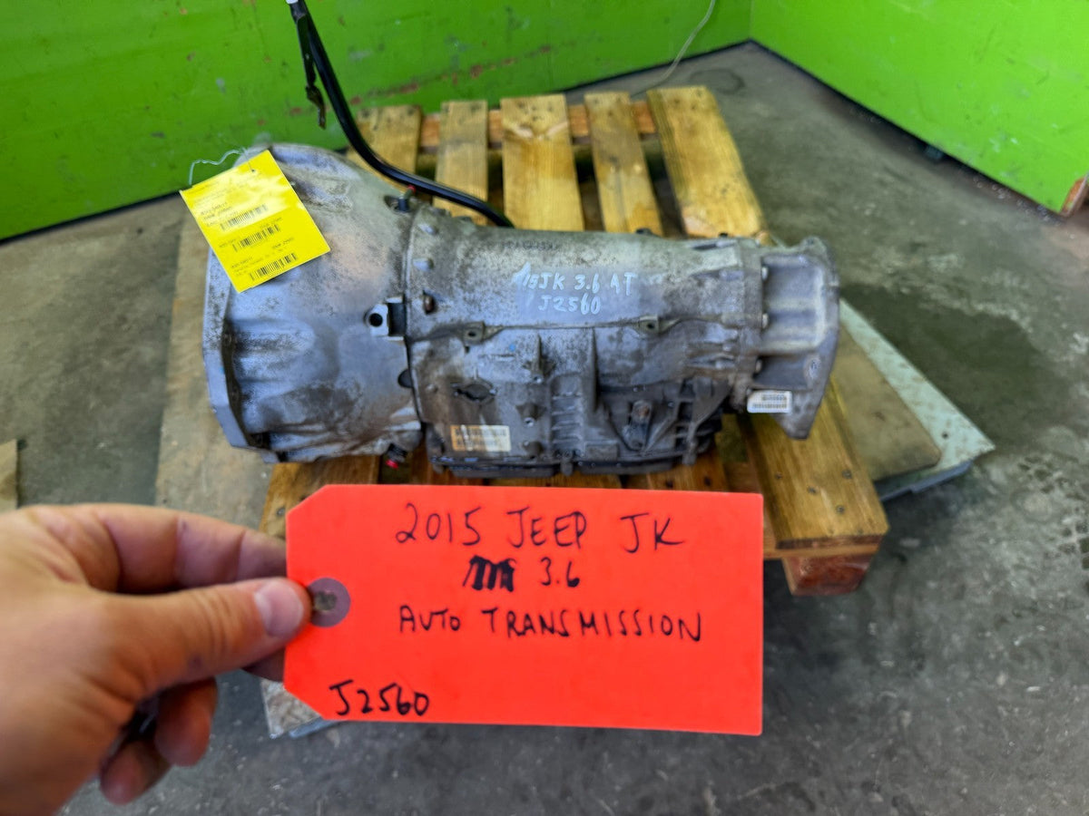 15 JEEP WRANGLER JK 3.6 AUTOMATIC TRANSMISSION W5A580 P52108711AD 11-18