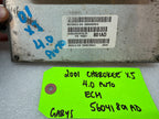 01 JEEP CHEROKEE XJ 4.0 AUTOMATIC ENGINE COMPUTER ECM ECU P56041801AD
