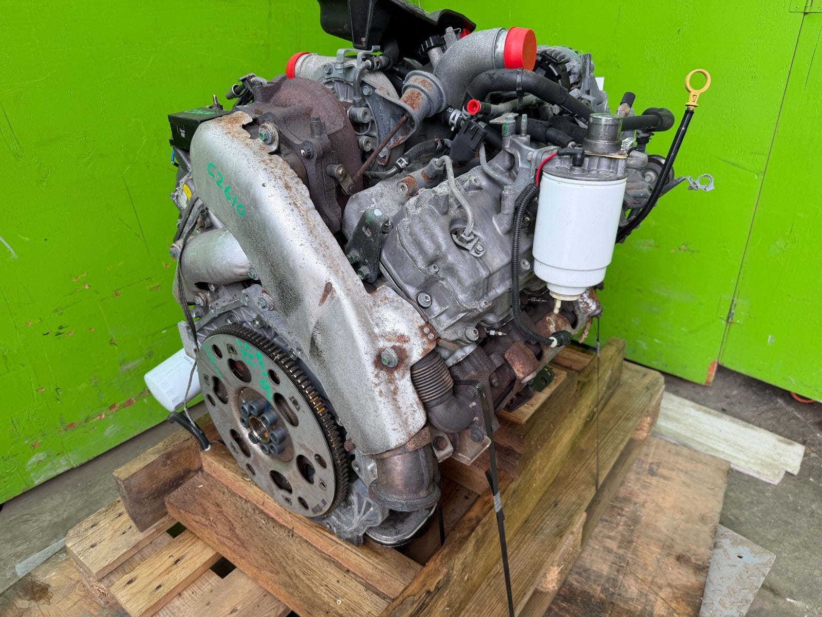 01-04 CHEVROLET GMC 2500 3500 6.6 LB7 DURAMAX DIESEL ENGINE MOTOR NO CORE!!