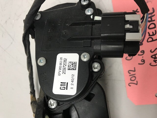 07-13 CHEVROLET GMC SIERRA SILVERADO DURAMAX 6.6 THROTTLE GAS PEDAL LML