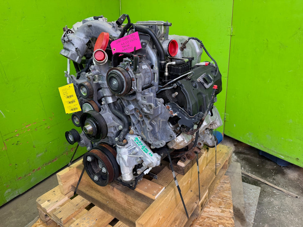 17-25 GMC SIERRA 2500HD 3500 DIESEL 6.6 L5P ENGINE MOTOR COMPLETE STUDDED
