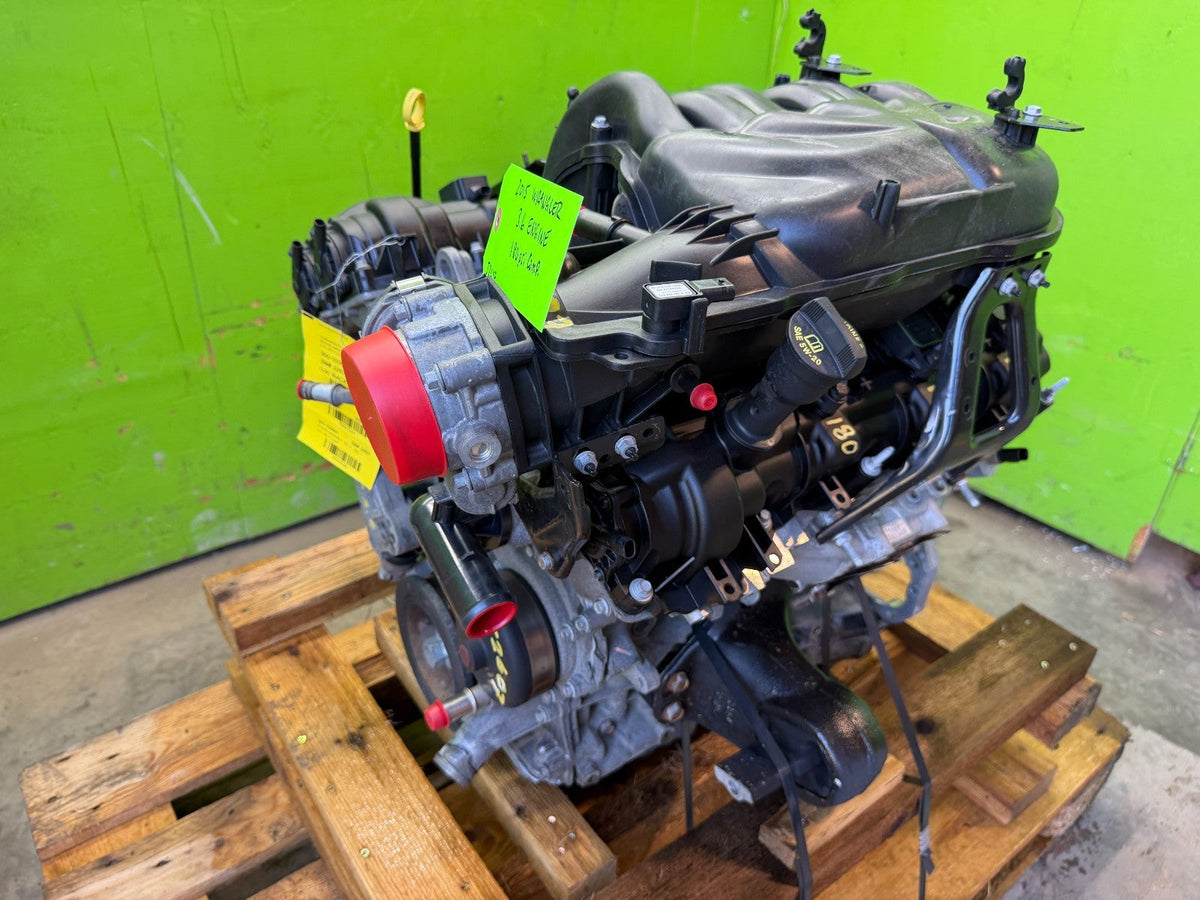 15 JEEP WRANGLER JK 3.6 COMPLETE ENGINE MOTOR ASSEMBLY 14-18