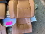 05-13 PORSCHE 997 911 LEFT RIGHT POWER HEATED 18 WAY SPORT SEATS NATURAL BROWN