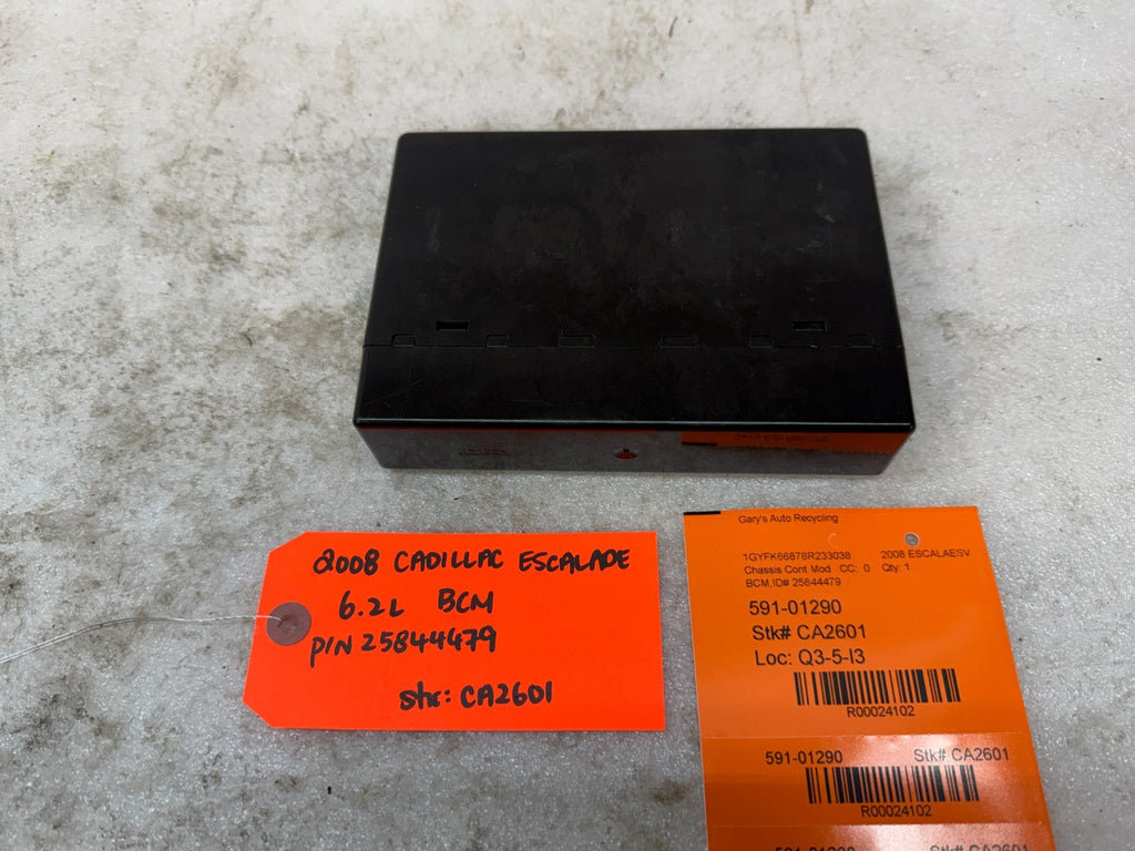 08 Chevrolet GMC SIERRA YUKON TAHOE BCM BODY CONTROL MODULE 25844479