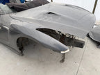 17 NISSAN GTR R35 OEM VR38 FRONT NOSE FRAME RAILS HOOD FENDER RADIATORS 15-20