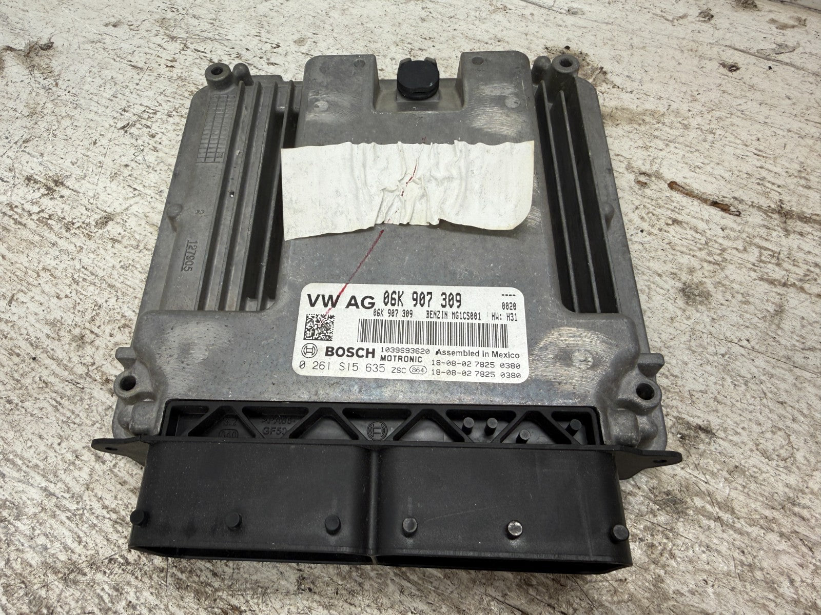 18 19 VOLKSWAGEN VW BEETLE 2.0 ECU ECM DME SPEEDO MATCHING KEY SET 06K907309 30K