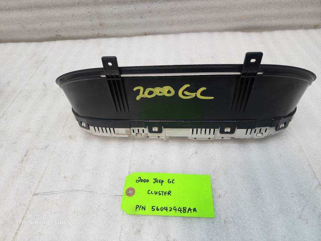 00 JEEP GRAND CHEROKEE METRIC GAUGE INSTRUMENT CLUSTER 56042948AA