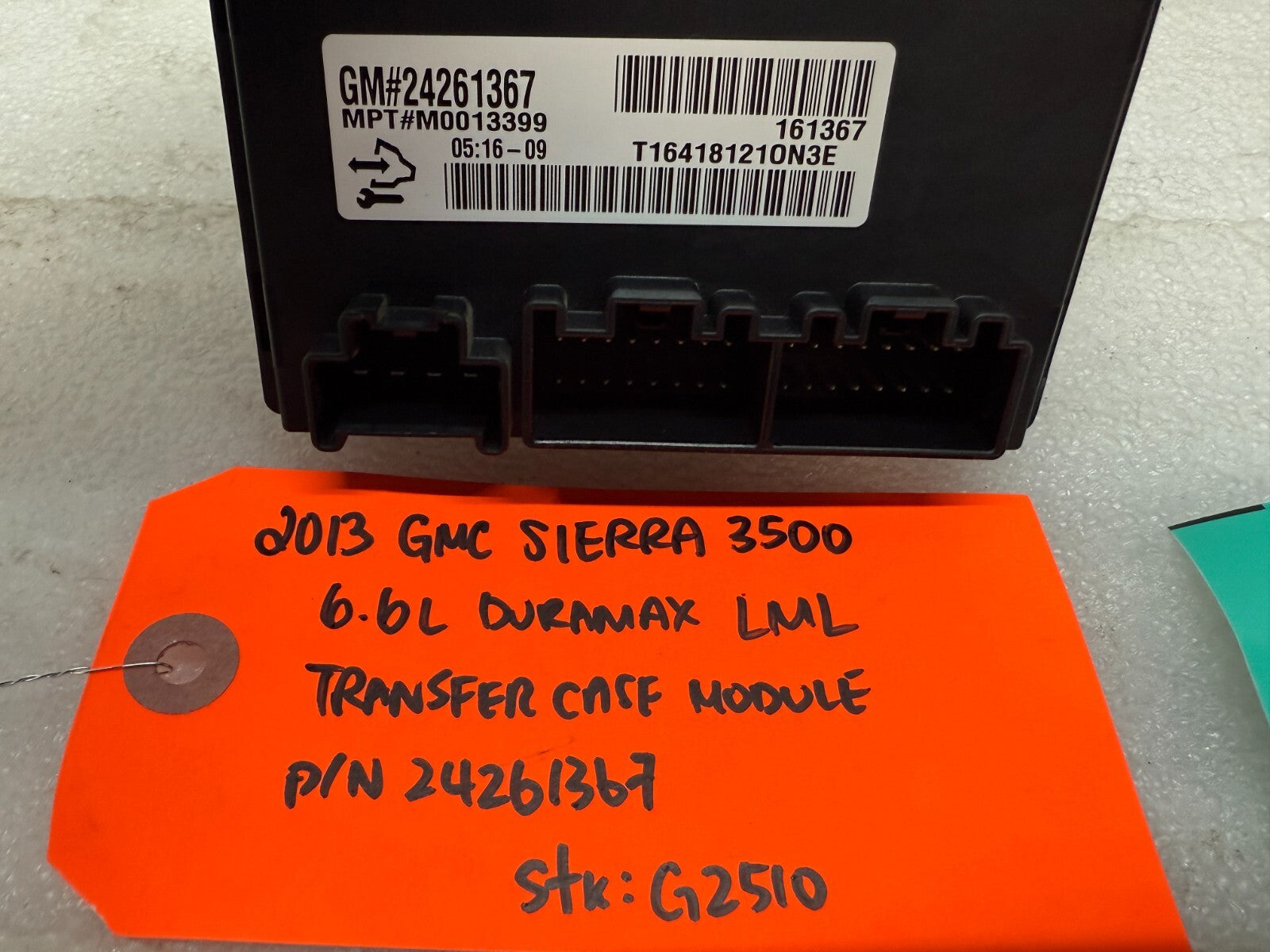 07-14 GMC SIERRA 2500HD 3500 TRANSFER CASE CONTROL MODULE TCCM 24261367