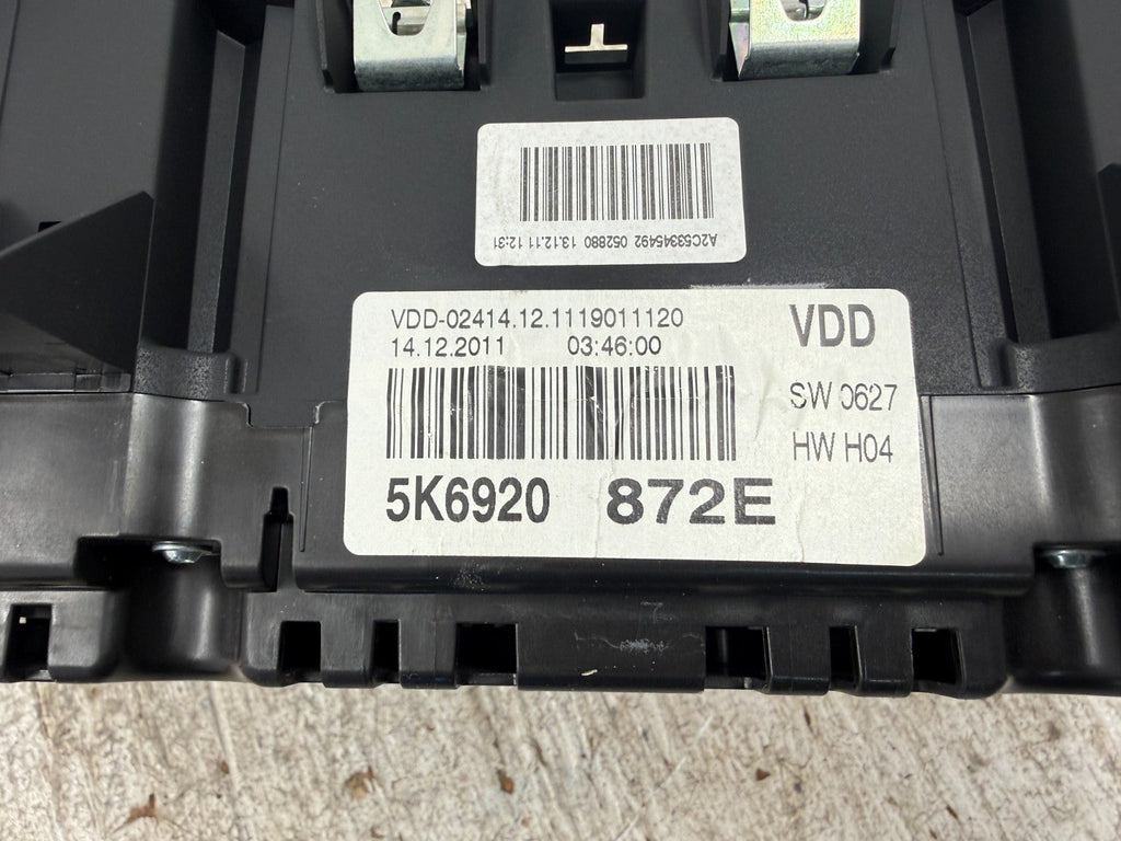 10-14 VOLKSWAGEN GOLF R MK6 2.0 6SP MATCHING KEY SET DME ECU IMMOBILIZER BCM