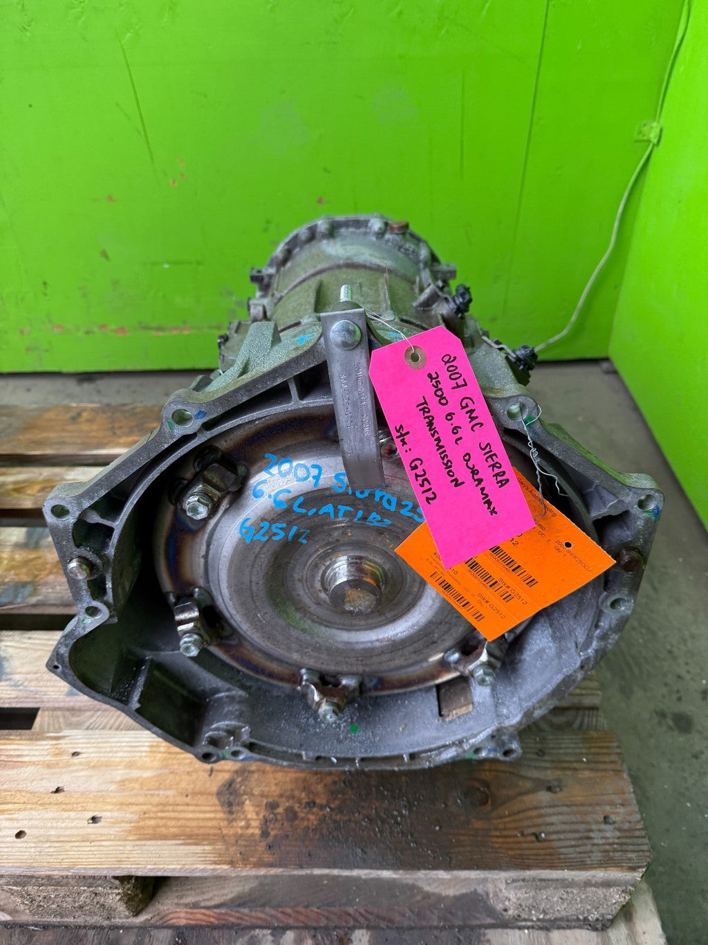 06 07 Chevrolet GMC 3500HD DURAMAX 6.6 ALLISON 1000 AUTOMATIC TRANSMISSION 4WD