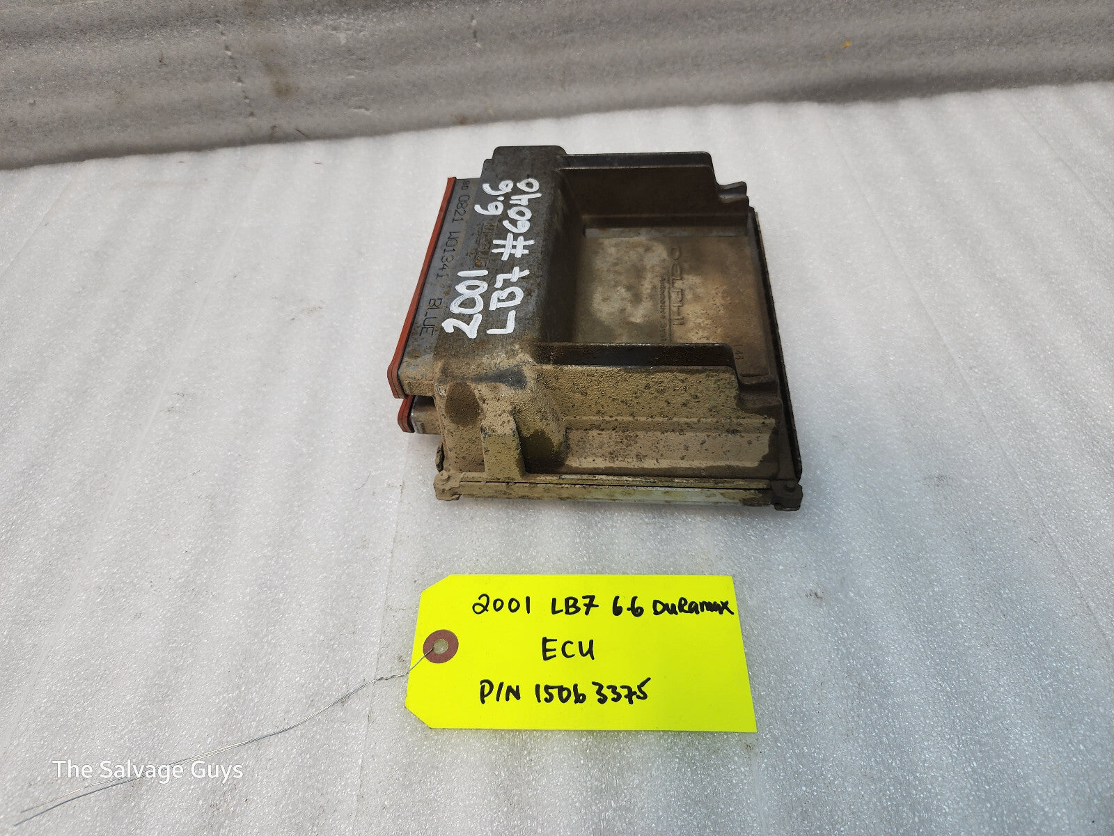 01-04 Chevrolet GMC 2500HD DURAMAX 6.6 LB7 ECM ECU ENGINE COMPUTER 15063375