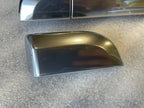 13 PORSCHE 991 C4S TURBO 911 OEM SILVER INTERIOR TRIM CUPHOLDER CONSOLE 12-16