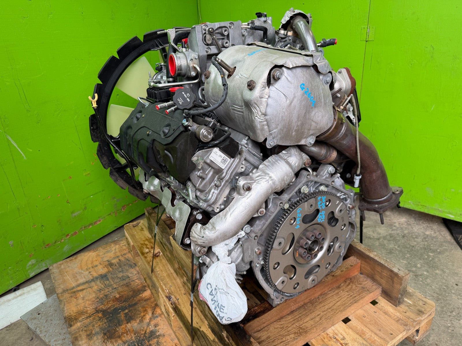 17-25 GMC SIERRA 2500HD 3500 DIESEL 6.6 L5P ENGINE MOTOR COMPLETE