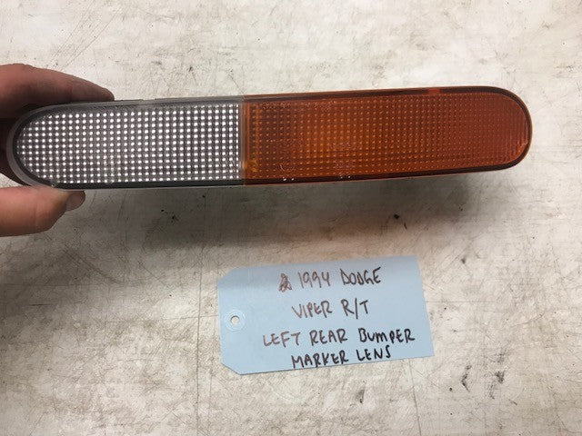 95 DODGE VIPER RT10 RT/10 OEM LEFT REAR SIGNAL REVERSE LIGHT COMPLETE