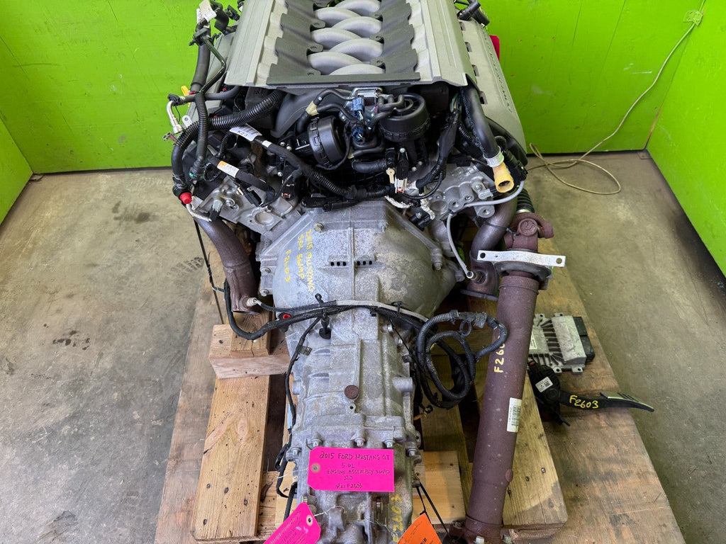 15 16 17 FORD MUSTANG GT 5.0 COYOTE ENGINE MANUAL TRANSMISSION SWAP