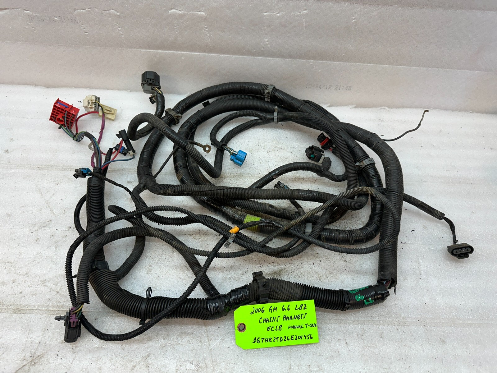 06 07 Chevrolet GMC 2500HD 3500 4wd EXT CAB SHORT BOX CHASSIS WIRING HARNESS
