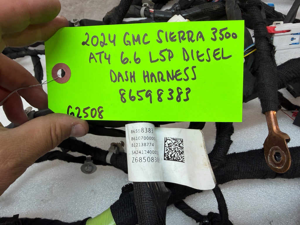 18 ISUZU NRR NPR 5.2L DIESEL ENGINE WIRING HARNESS