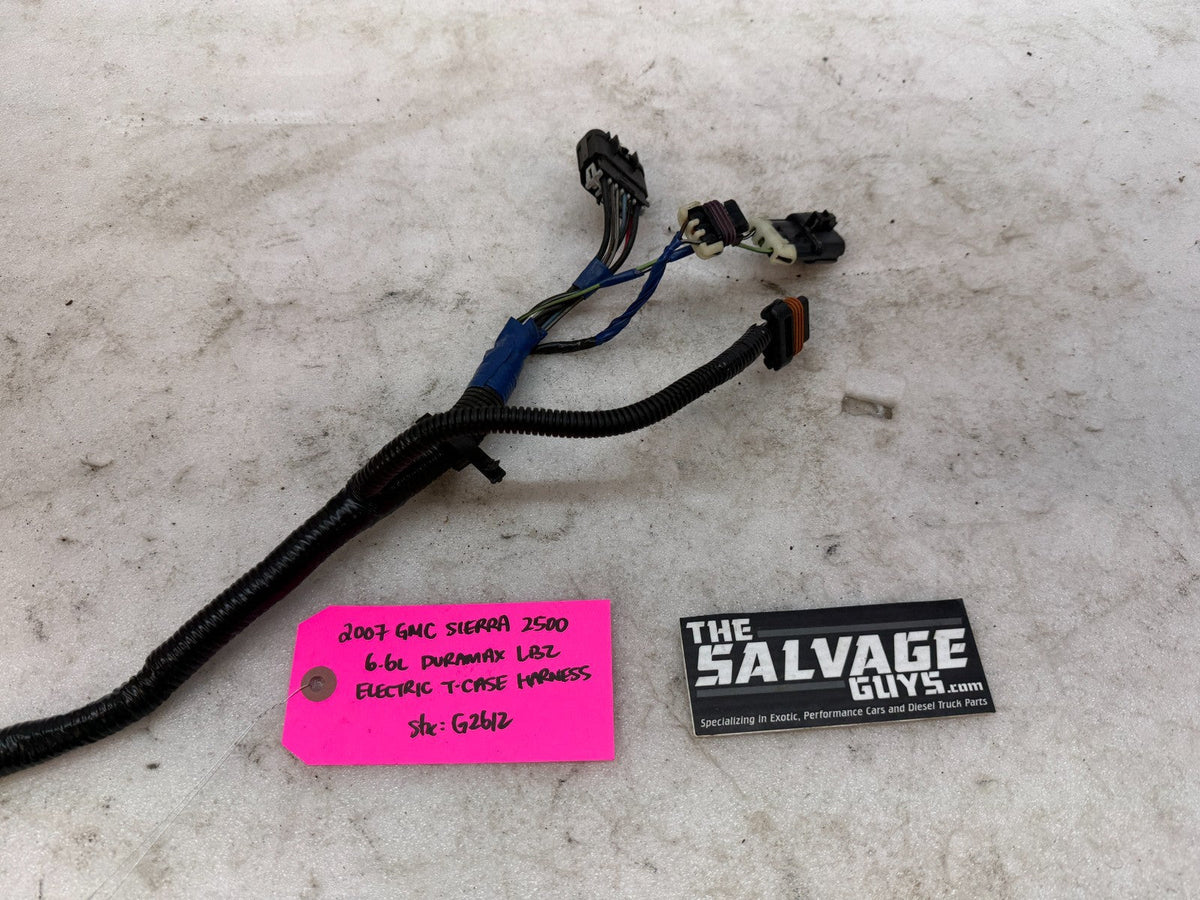 06 07 Chevrolet GMC 3500HD DURAMAX ELECTRIC SHIFT TRANSFER CASE WIRING HARNESS