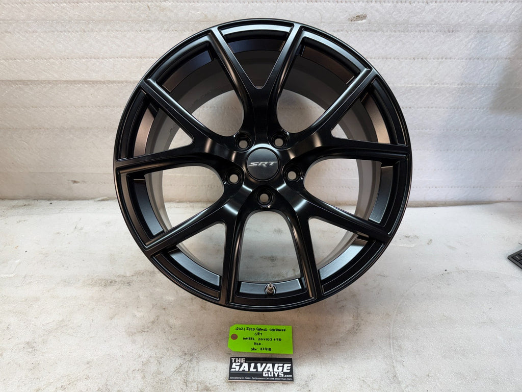 20 21 JEEP GRAND CHEROKEE SRT8 SRT-8 TRACKHAWK OEM 20x10 +50 6VC21TRMAA