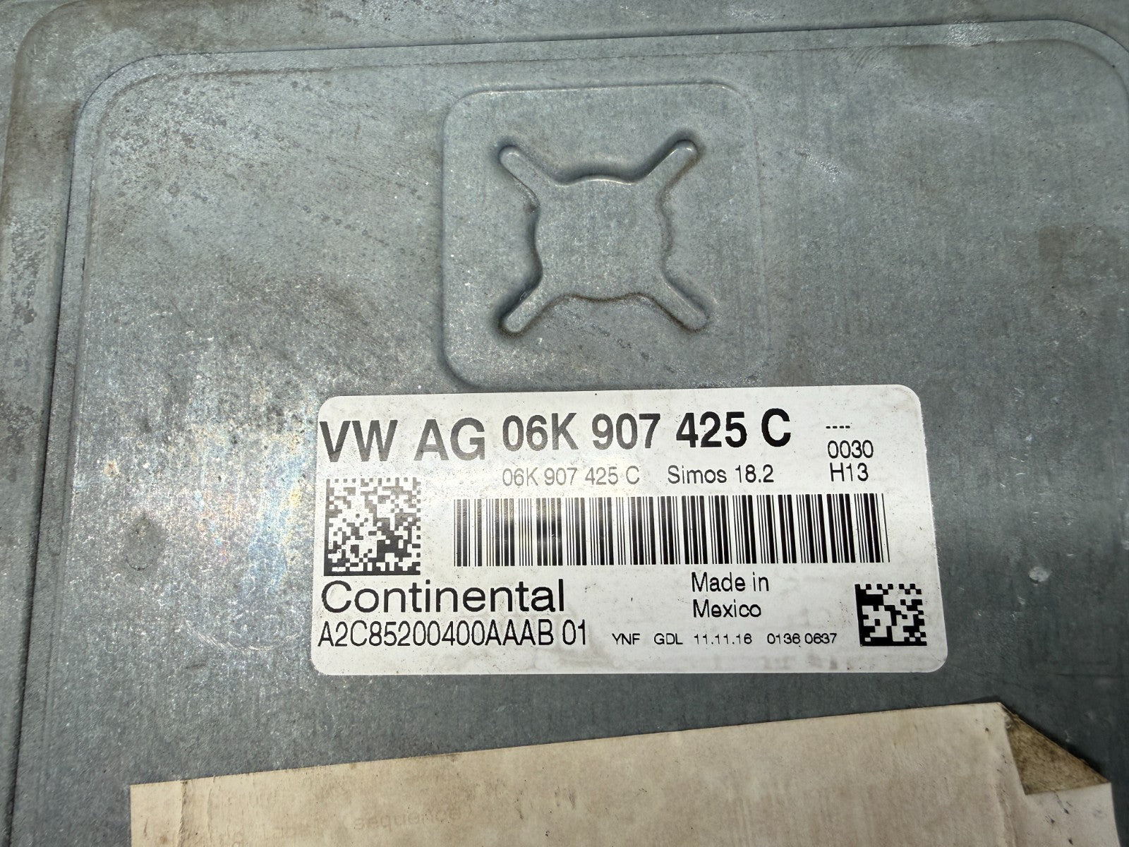 15-18 VOLKSWAGEN JETTA GLI MK6.5 2.0 AUTO TSI ECM ECU DME IMMOBILIZER START KIT
