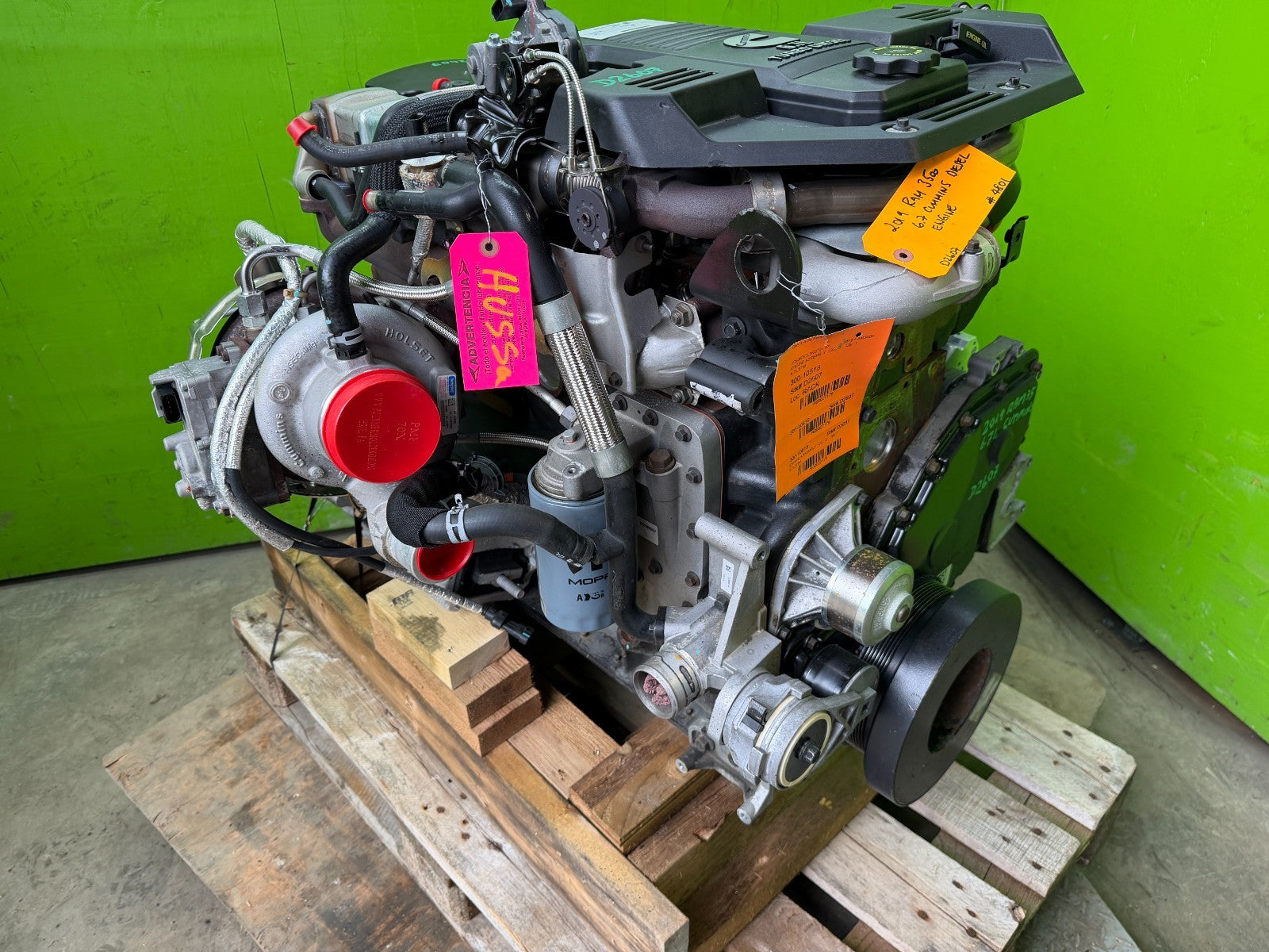 19 20 DODGE RAM 2500 3500 6.7 CUMMINS TURBO DIESEL ENGINE MOTOR VIN L