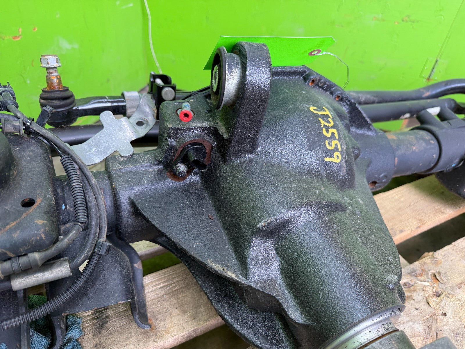 23 JEEP WRANGLER JL RUBICON DANA 44 FRONT AXLE 4.88 WIDE TRACK LOCKER 18-23