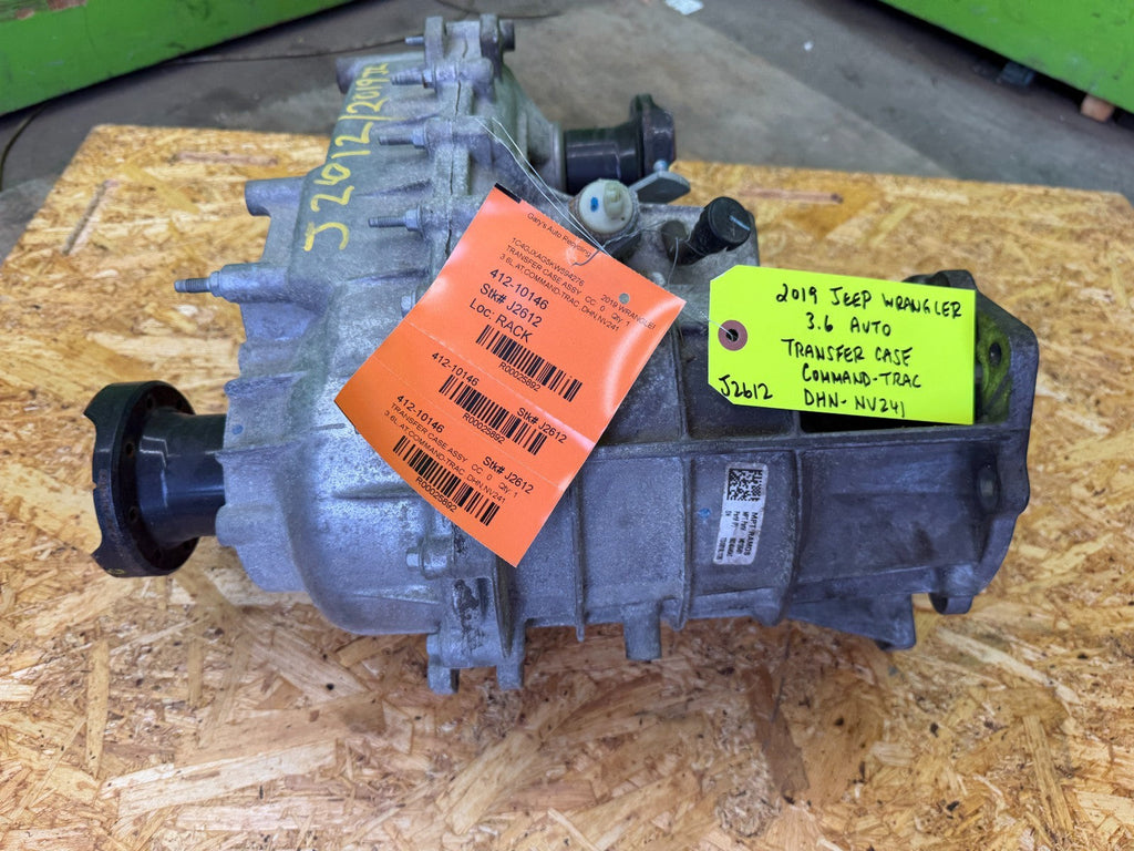 19 JEEP WRANGLER JL 3.6 4X4 TRANSFERCASE  P68240445AC 18-23