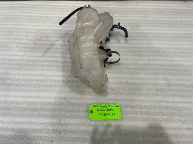 02 PORSCHE 996TT 996 997 OVERFLOW EXPANSION COOLANT TANK 99610605704 69K!