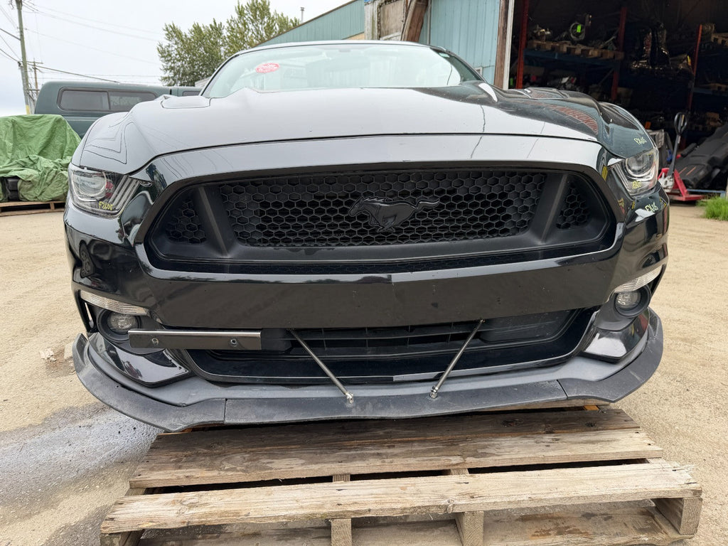 15 16 17 FORD MUSTANG GT S550 COMPLETE FRONT NOSE BUMPER LIGHTS FRAME RAILS HOOD
