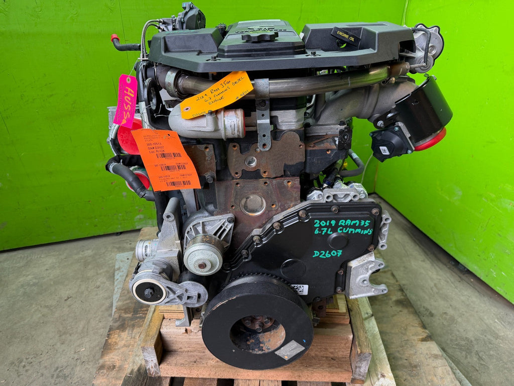 19 20 DODGE RAM 2500 3500 6.7 CUMMINS TURBO DIESEL ENGINE MOTOR VIN L
