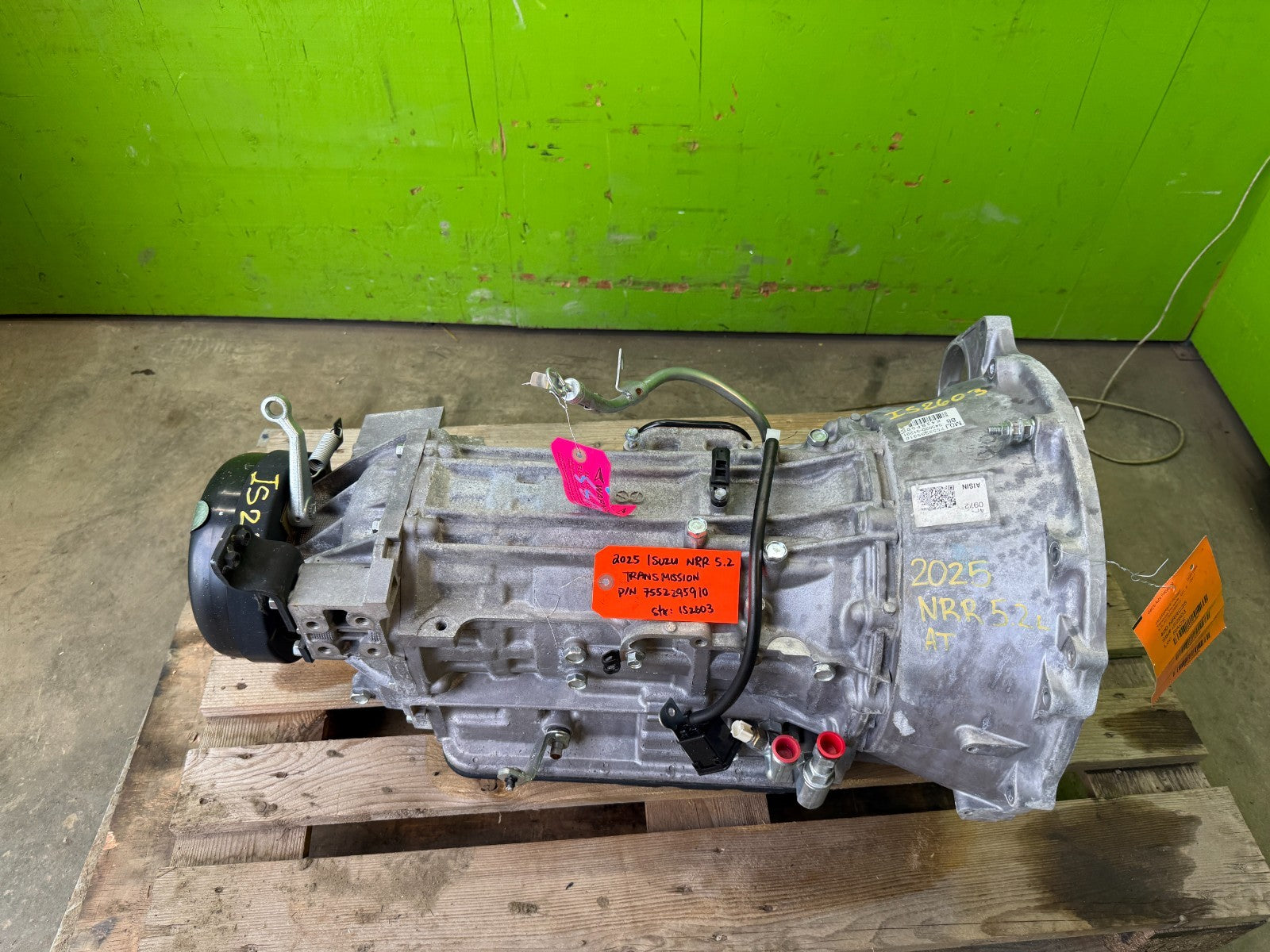 25 ISUZU NRR NPR NQR 5.2 AISIN AUTOMATIC TRANSMISSION 4HK1-TC 30k 7552295910