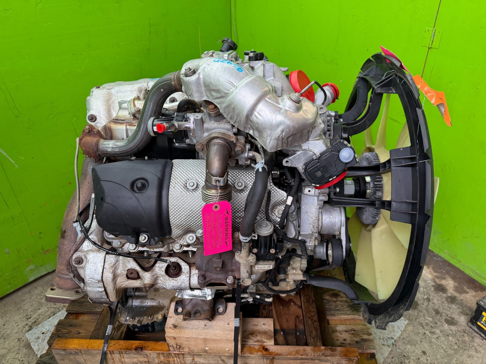 17-25 GMC SIERRA 2500HD 3500 DIESEL 6.6 L5P ENGINE MOTOR COMPLETE