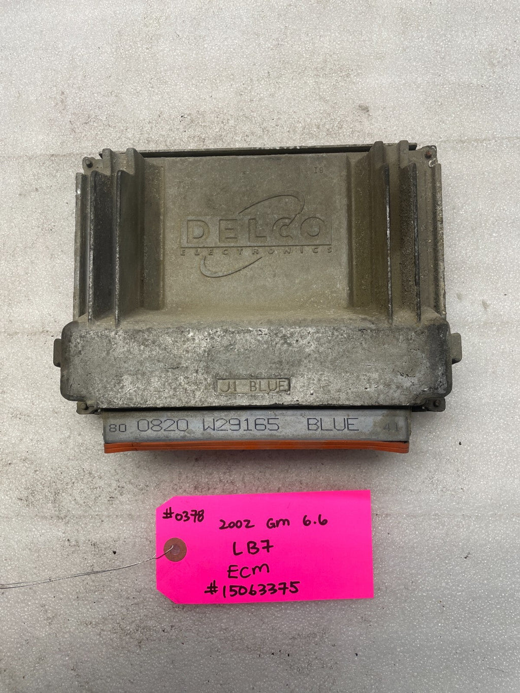 01-04 Chevrolet GMC 2500HD DURAMAX 6.6 LB7 ECM ECU ENGINE COMPUTER 15063375
