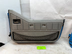 87-95 JEEP WRANGLER YJ OEM BLUE LEFT RIGHT HALF DOORS W DOOR PANELS