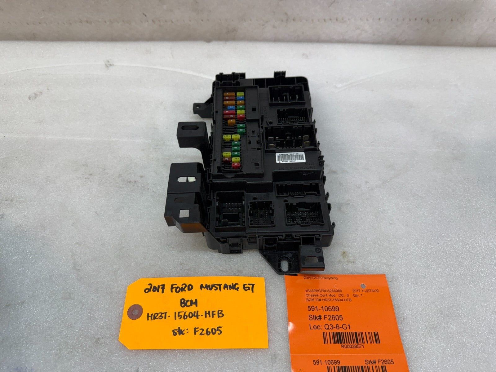 15 16 17 FORD MUSTANG 5.0 GT S550 BCM BODY CONTROL MODULE HR3T-15604-HFB