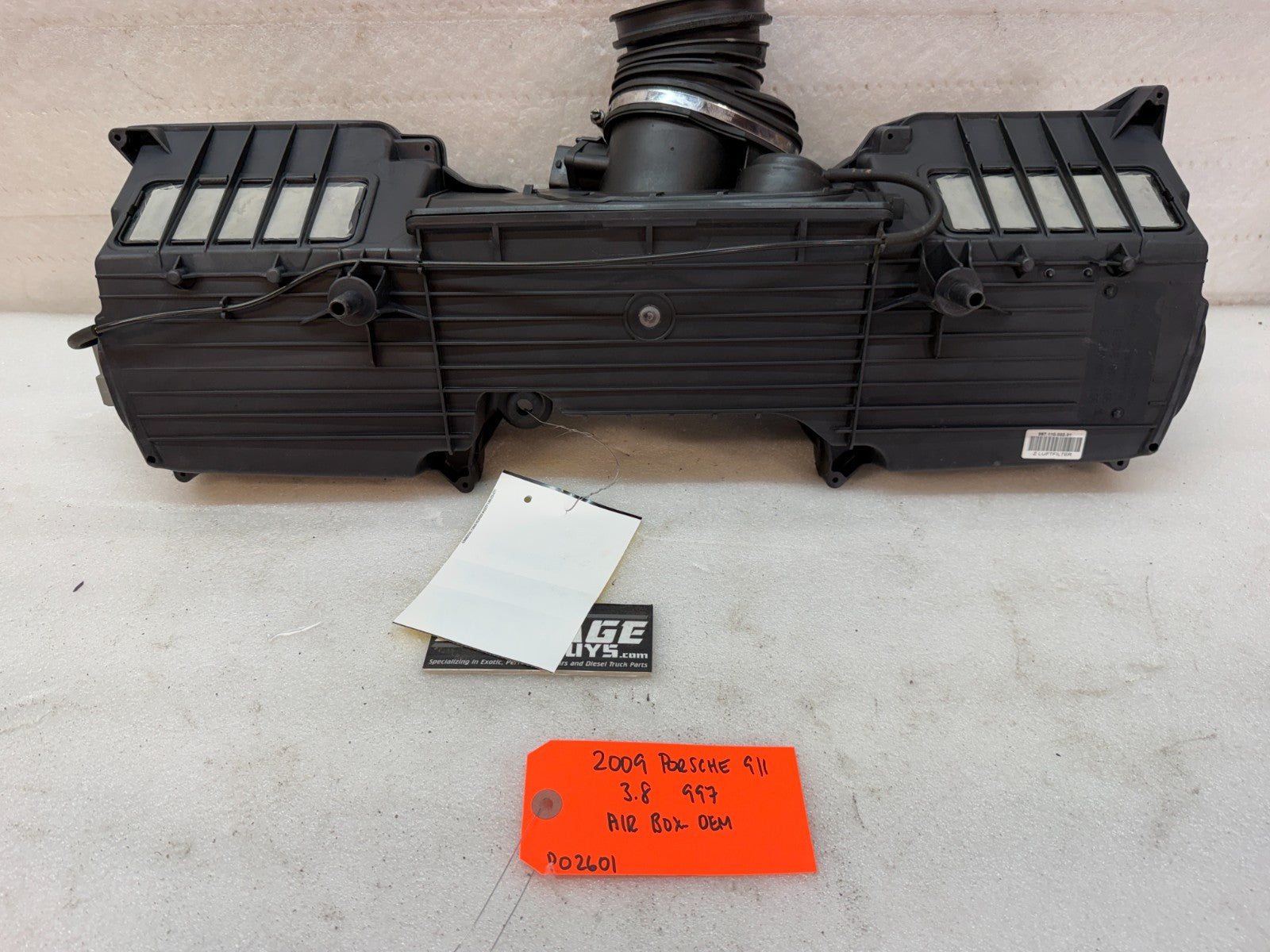 09 PORSCHE 997 911 3.8 DFI OEM AIRBOX AIR CLEANER HOUSING 09-12