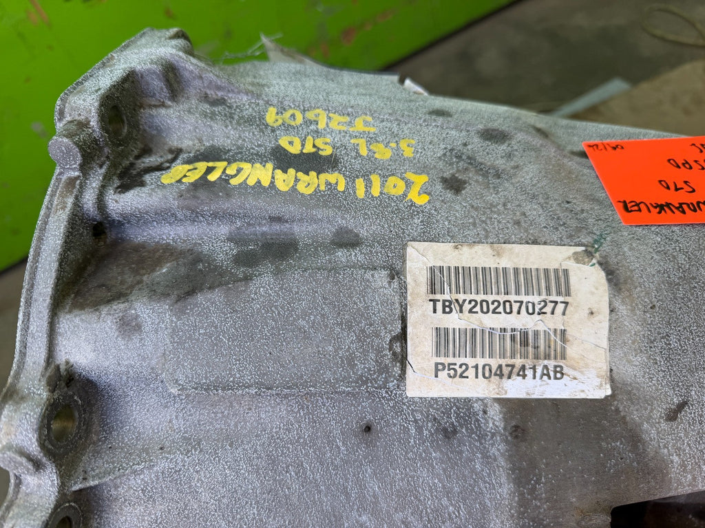 07 08 09 10 11 JEEP WRANGLER JK 6 SPEED NSG370 MANUAL TRANSMISSION P52104741AB