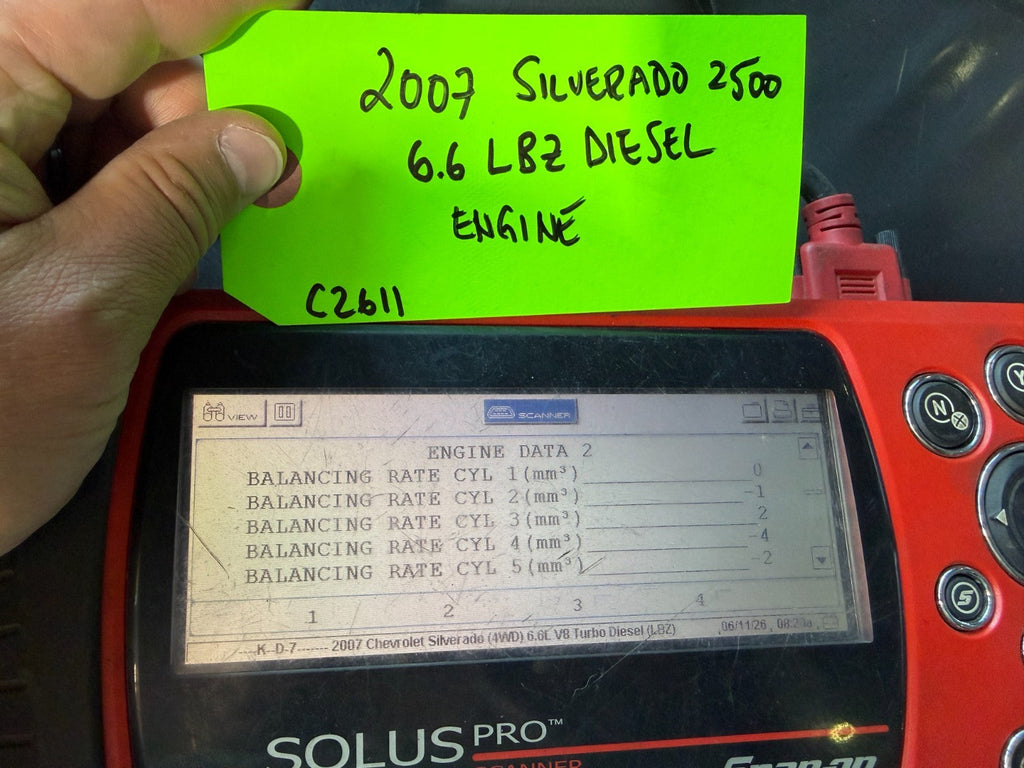 06 07 CHEVROLET GMC 2500 3500 6.6 LBZ DURAMAX DIESEL ENGINE MOTOR NO CORE!!