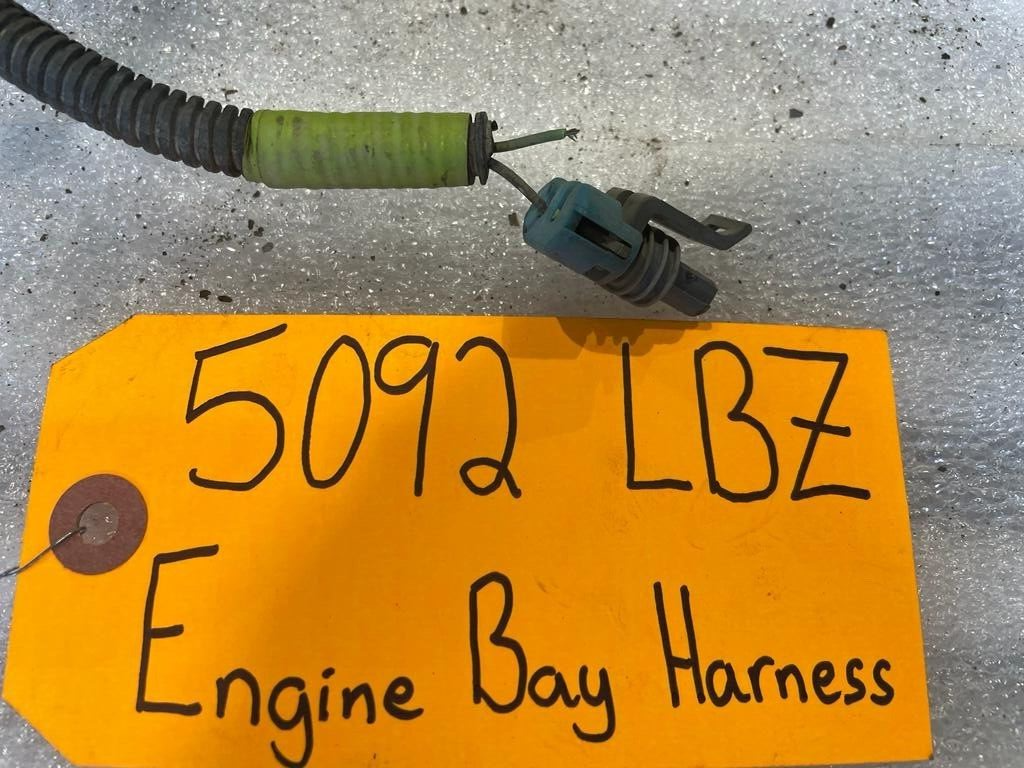 06 07 GMC CHEVROLET 2500HD DURAMAX 6.6 LBZ ENGINE BAY MOTOR WIRING HARNESS LOOM