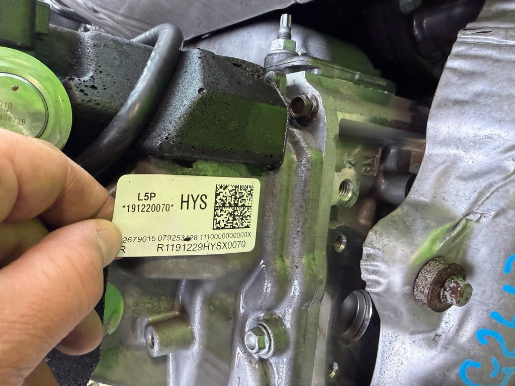17-25 GMC SIERRA 2500HD 3500 DIESEL 6.6 L5P ENGINE MOTOR COMPLETE