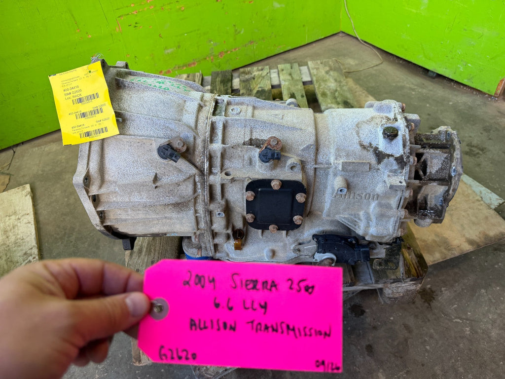 04 CHEVROLET GMC SIERRA SILVERADO 2500HD 4wd ALLISON 5SP AUTO TRANSMISSION LLY