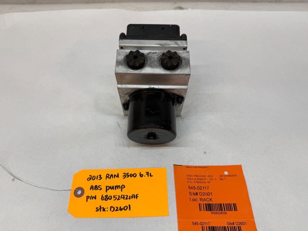 13 14 DODGE RAM 2500 3500 6.7 OEM ABS ANTI LOCK BRAKE PUMP MODULE 68052421AF