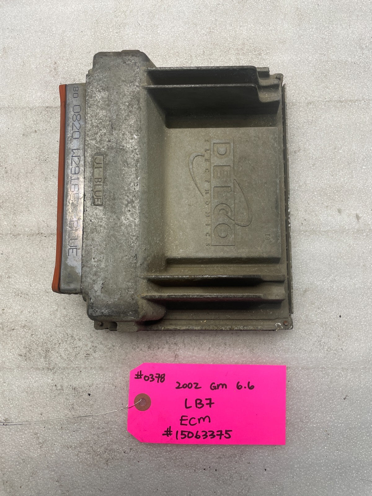 01-04 Chevrolet GMC 2500HD DURAMAX 6.6 LB7 ECM ECU ENGINE COMPUTER 15063375
