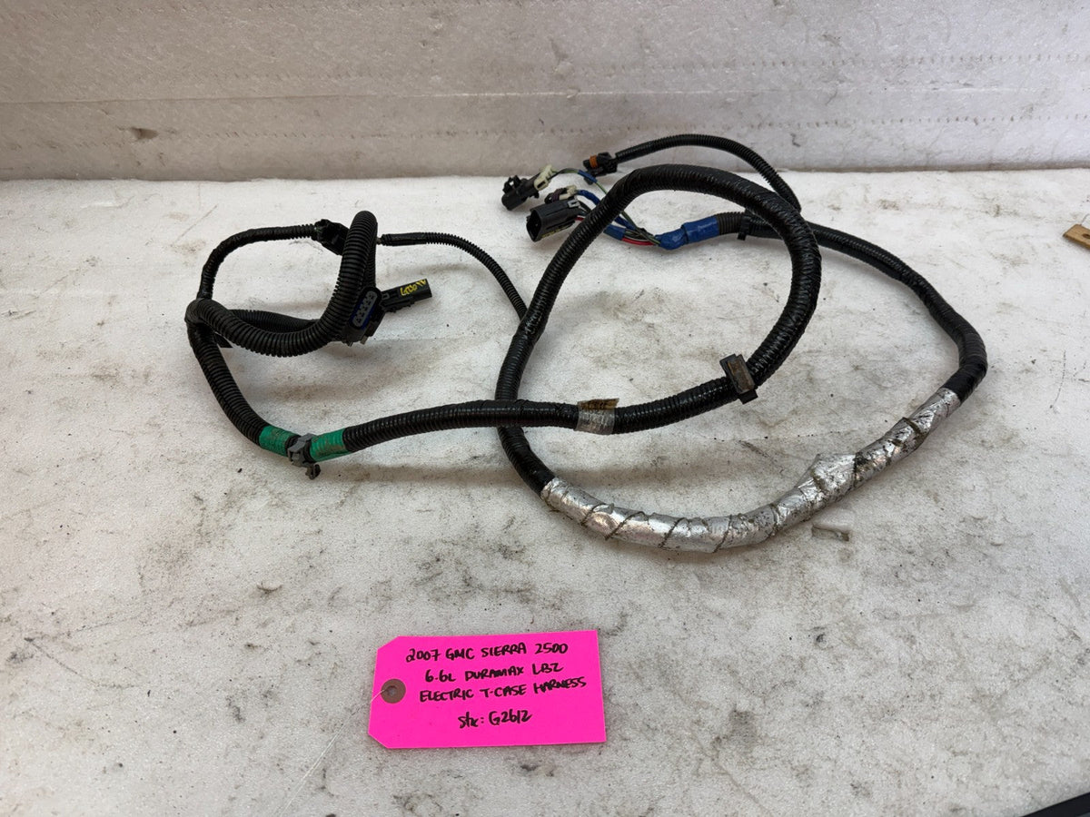 06 07 Chevrolet GMC 3500HD DURAMAX ELECTRIC SHIFT TRANSFER CASE WIRING HARNESS