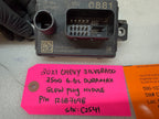 21 CHEVROLET GMC SIERRA SILVERADO 6.6 2500 GPM GLOW PLUG CONTROL MODULE 12687698