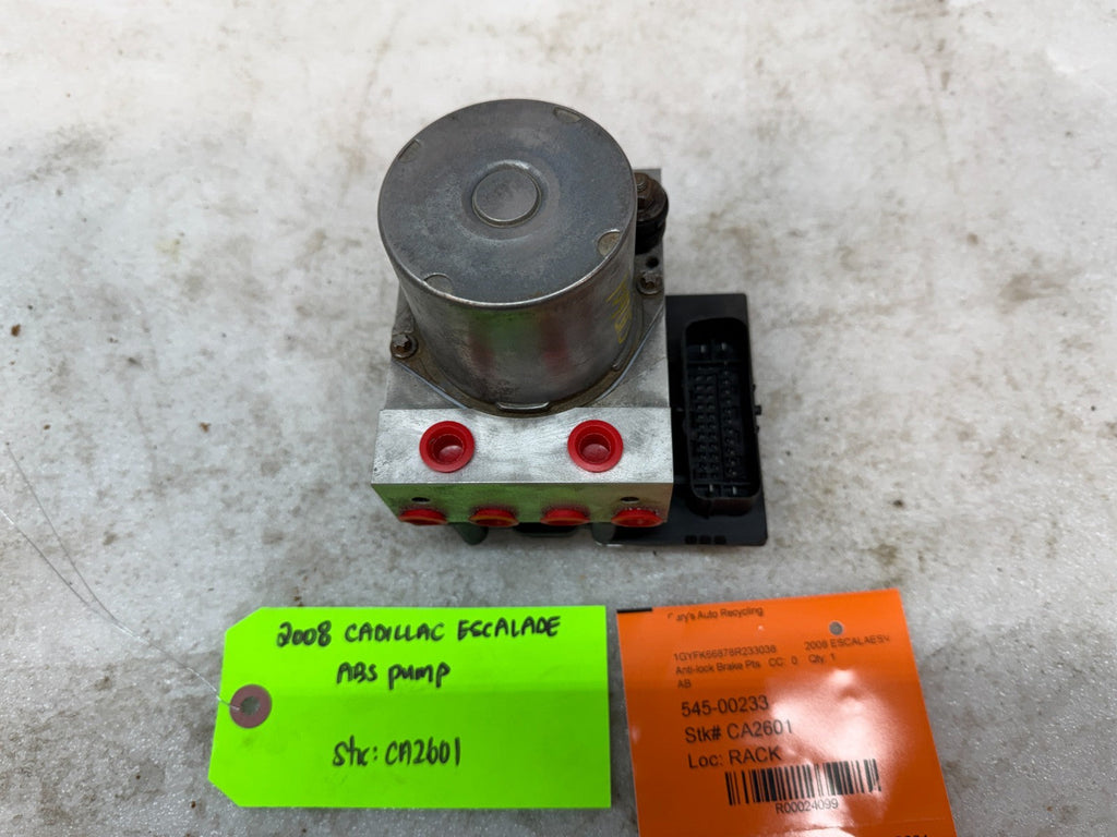 08 CADILLAC ESCALADE YUKON TAHOE ABS ANTI LOCK BRAKE PUMP  MODULE