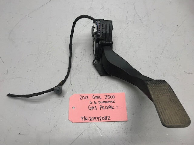 07-13 CHEVROLET GMC SIERRA SILVERADO DURAMAX 6.6 THROTTLE GAS PEDAL LML