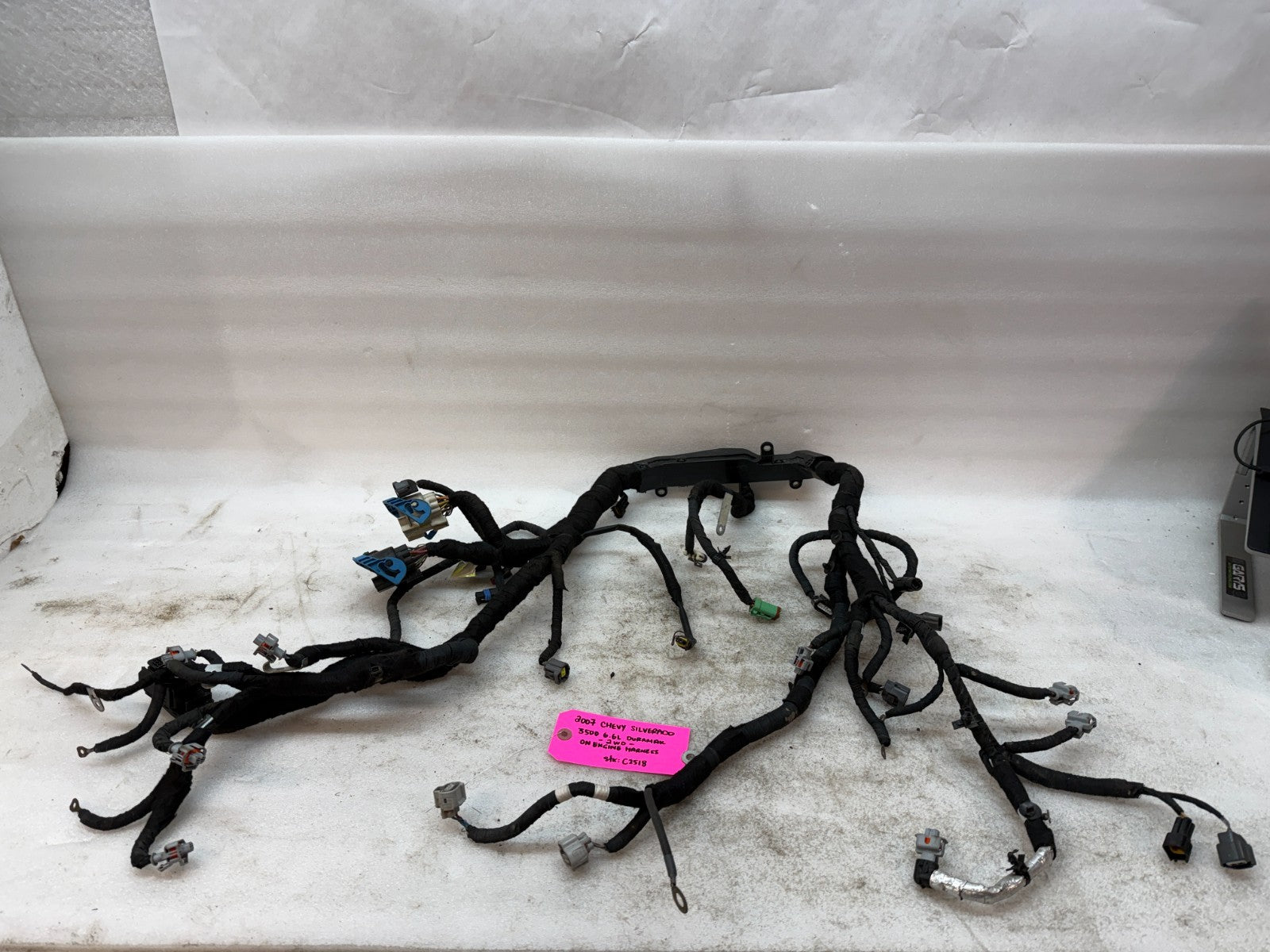 06 07 GMC CHEVROLET 2500HD DURAMAX 6.6 LBZ ENGINE MOTOR WIRING HARNESS LOOM