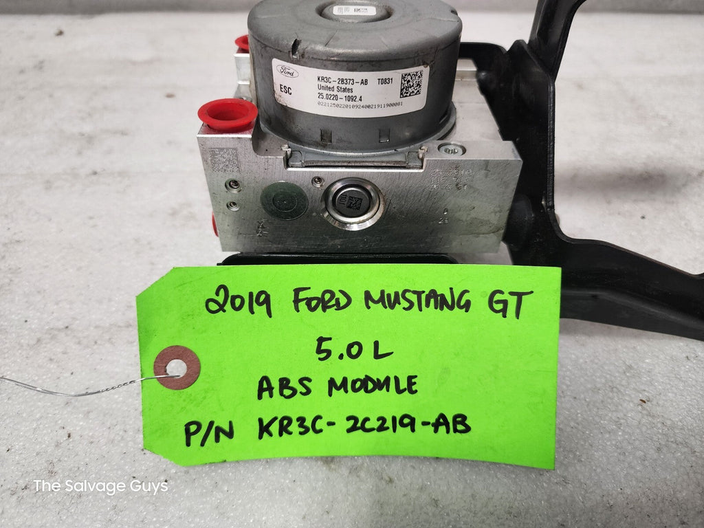 19 FORD MUSTANG 5.0 GT OEM ABS ANTI LOCK BRAKE PUMP KR3C-2C219-AB 18-23
